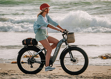 Morning E-Bike Ride to St. Pete Beach